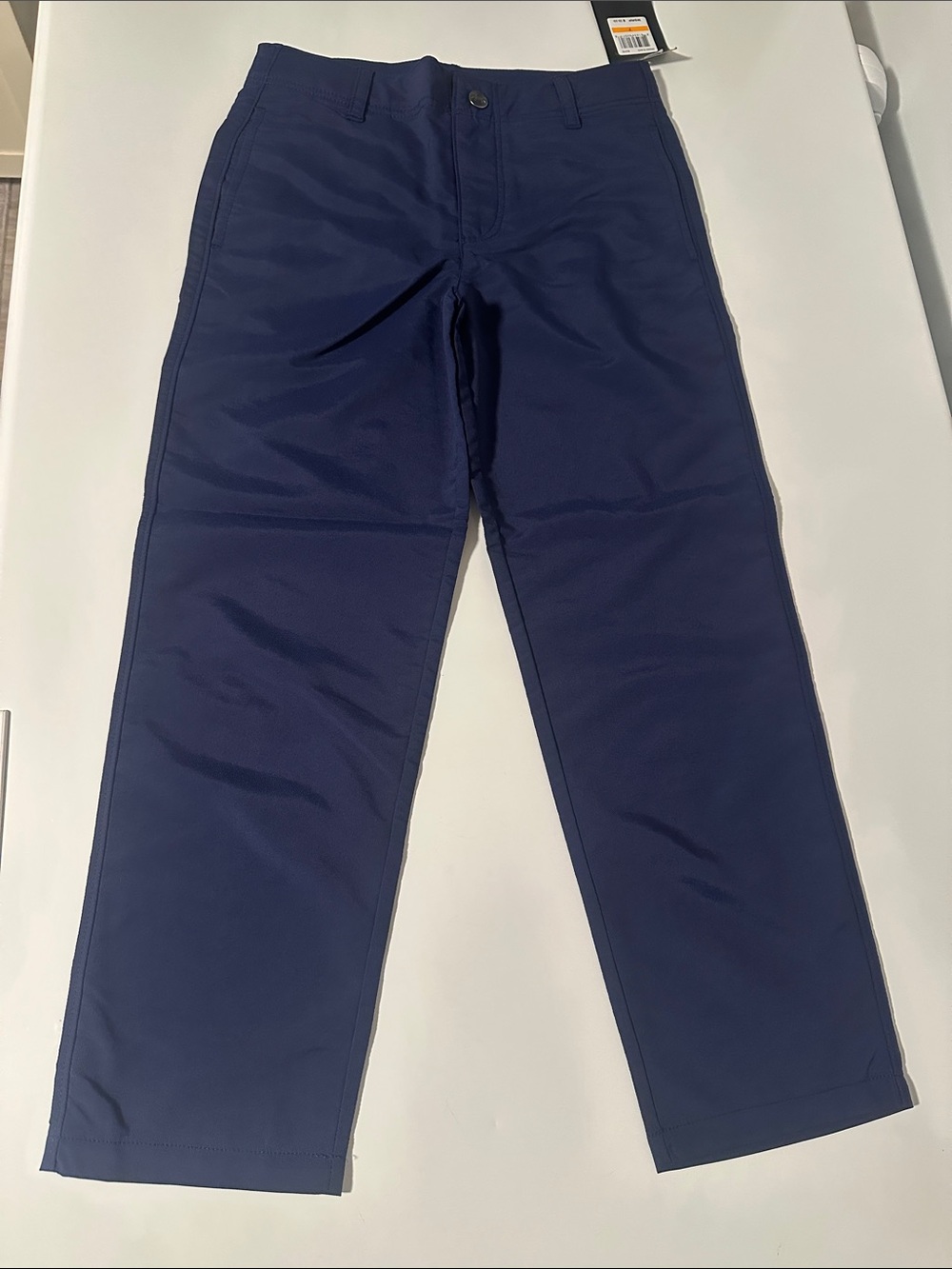 Under Armour Boys Navy Performance Straight-Leg Casual Pants